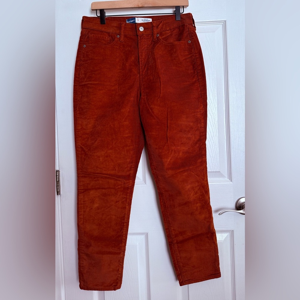 Old Navy Burnt Orange Corduroy Pants